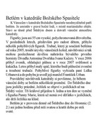 Jak se Betlém v Ostravské katedrále mění během vánočního času.